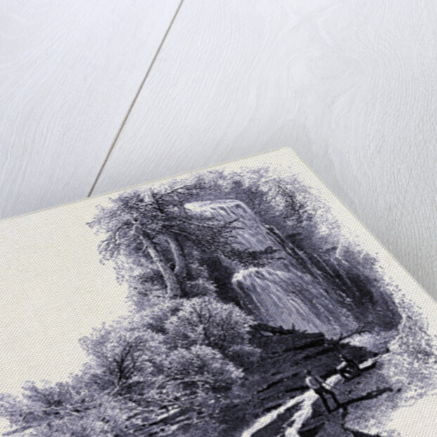 Silver Waterfall Sage's Ravine by Anonymous