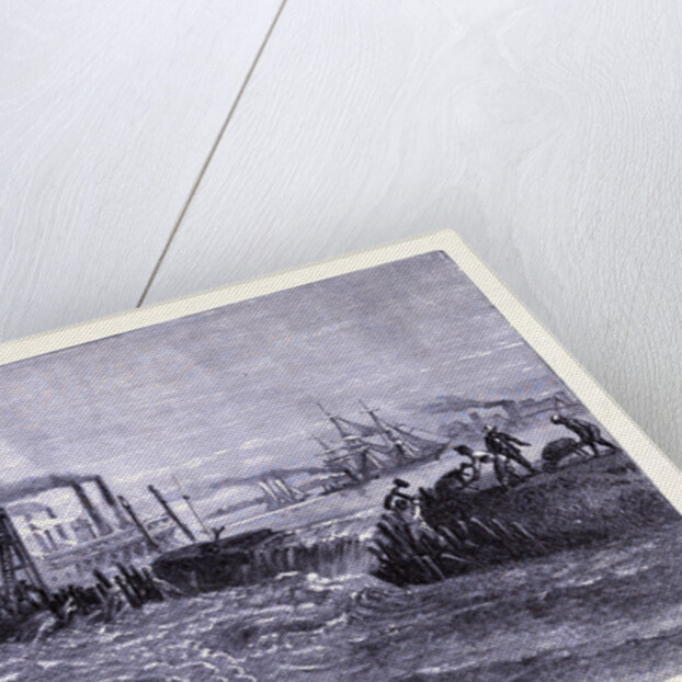 A Levee Breach at the Mississippi by Anonymous