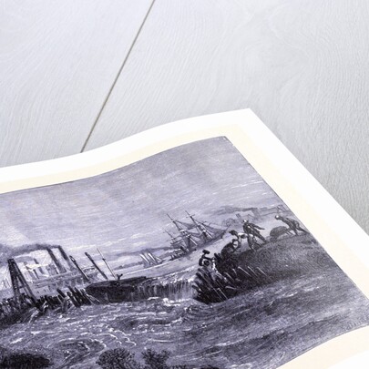 A Levee Breach at the Mississippi by Anonymous