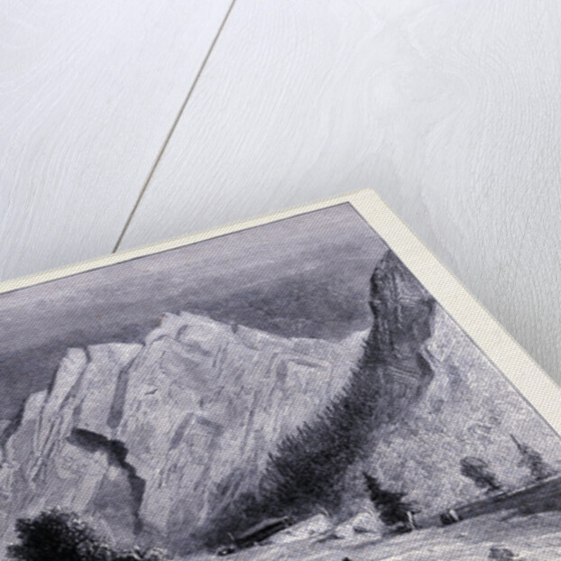 Limestone Rocks Near Pitt River by Anonymous