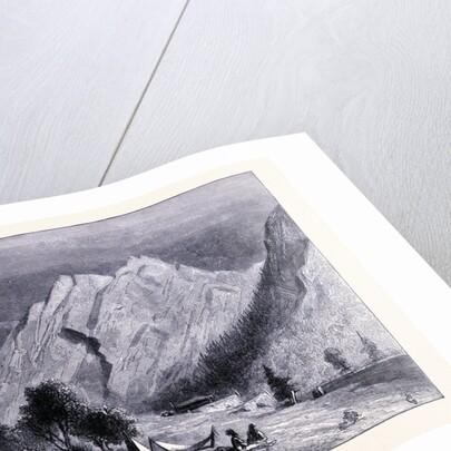 Limestone Rocks Near Pitt River by Anonymous