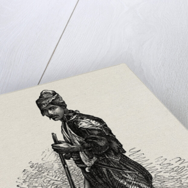 Kurdish Hunter by Anonymous