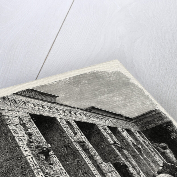 The Ruins Of The Palace Of Rameses Iii., At Medinet, Upper Egypt by Anonymous