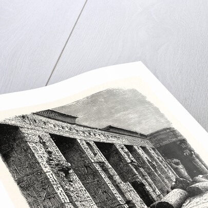 The Ruins Of The Palace Of Rameses Iii., At Medinet, Upper Egypt by Anonymous