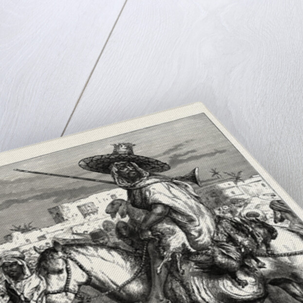 An Arab Merchant At Tlemcen, Algeria by Anonymous