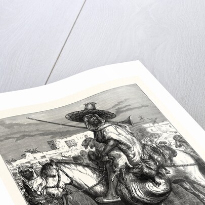 An Arab Merchant At Tlemcen, Algeria by Anonymous