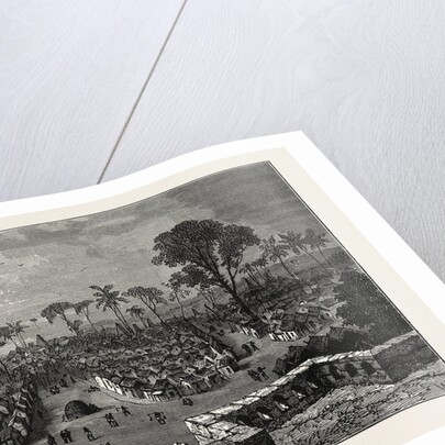 View Of Coomassie, The Capital Of Ashanti by Anonymous