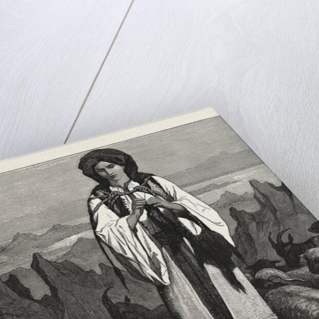 Albanian Shepherdess, Albania by Anonymous