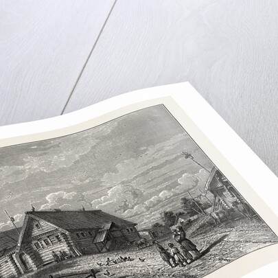 A Russian Village In The Southern Agricultural Zone by Anonymous