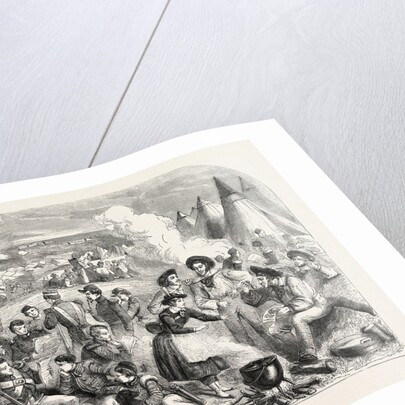 The mail arrives from London to the English camp in the Crimea by Anonymous