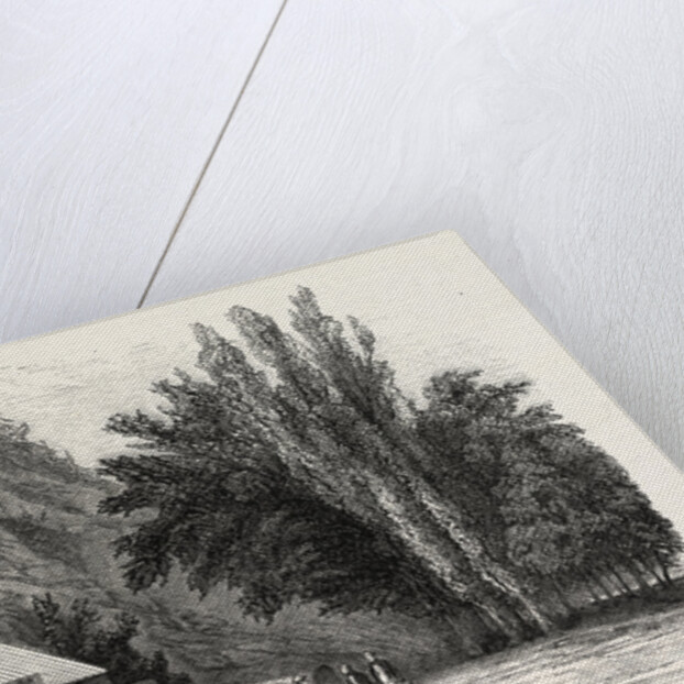 The English Garden and coffee house Dorothee. Eaux-Bonnes, Pyrenees-Atlantiques, France by Anonymous