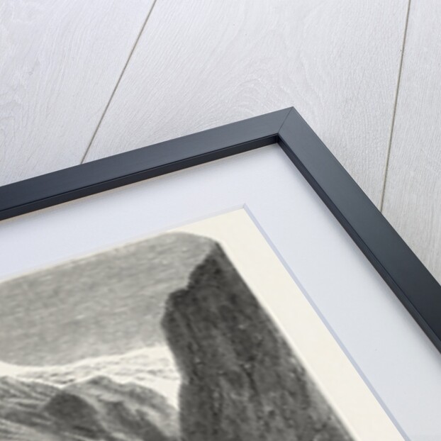 The village of Grindelwald and the glacier, near the Wetterhorn by Anonymous