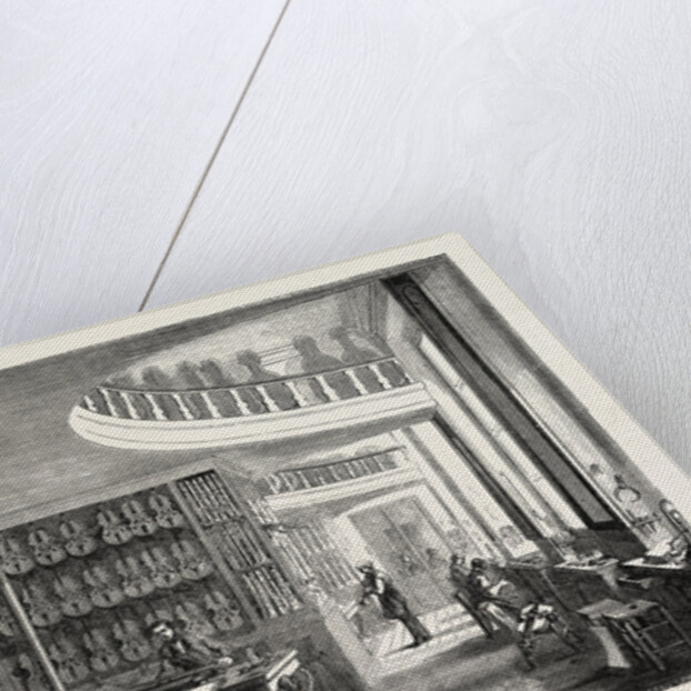 Workshop for the manufacturing of woodwind instruments and string instruments in France by Anonymous