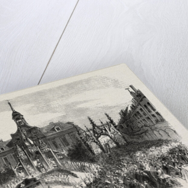 Procession before the altar of the town hall, Chaumont by Anonymous