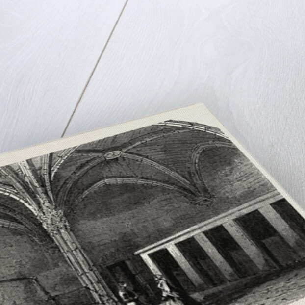 Dungeon of Vincennes: Hall of cardinals by Anonymous