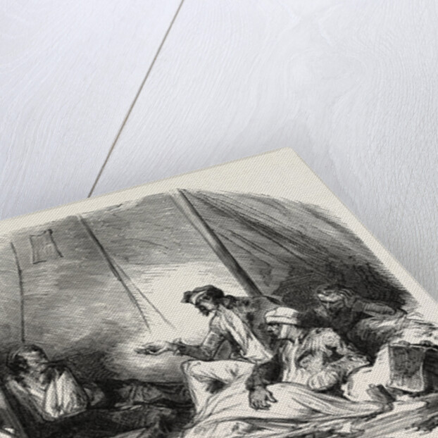 Tent ambulance for six wounded before Sebastopol by Anonymous