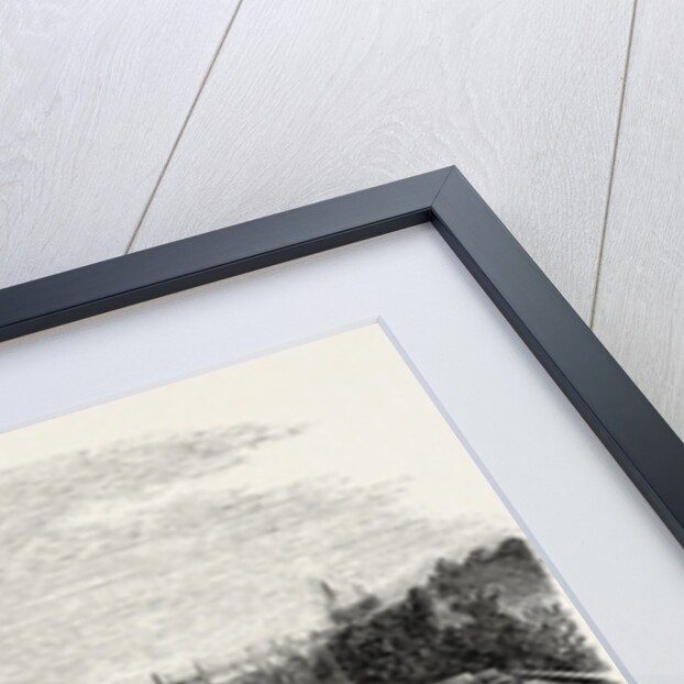 Construction of the viaduct of Mayenne, in Laval (railroad west), France by Anonymous