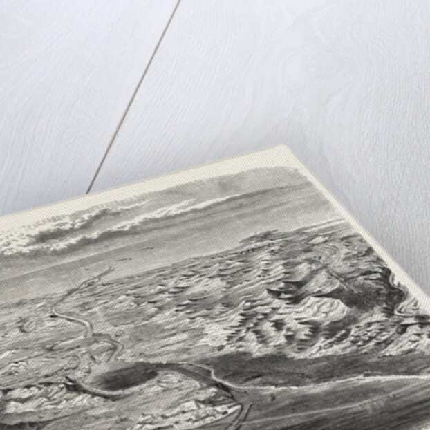 Panoramic view of the Suez Canal and the canal of the two seas by Anonymous