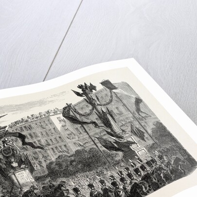 Passage of the Queen of England Under the Triumphal Arch by Anonymous