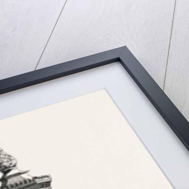 Project, a Memorial to the Enactment of Tanziinat, Engraving 1855 by Anonymous