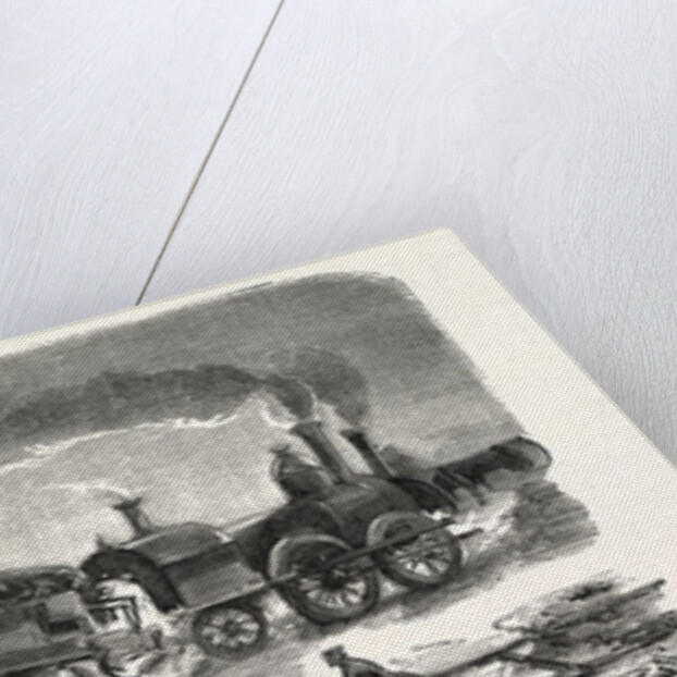 Accident Happened on the Versailles Railway, September 9, 1855, France by Anonymous