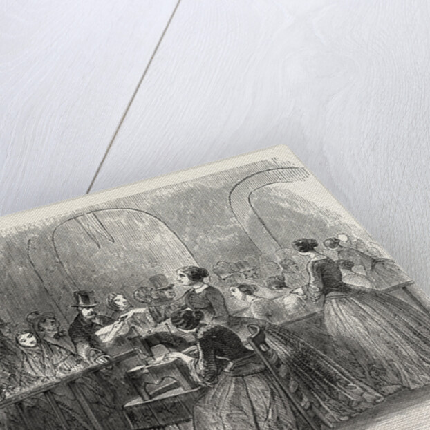 Expo 1855. Sewing Machine. Paris, France, Exposition Universelle by Anonymous