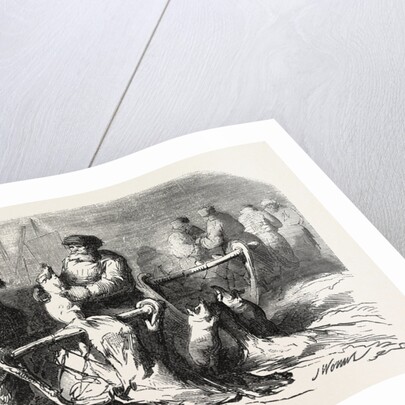 Pigs Dealers Petersburg. According to the Sketch of M. De Henriet. 1855 by Anonymous