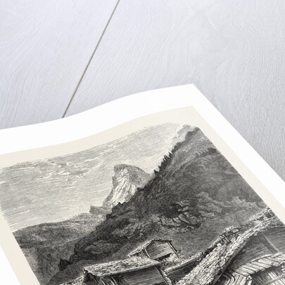 View Taken in the Village of Saint-Nicolas (Valais), 1855, Switzerland by Anonymous