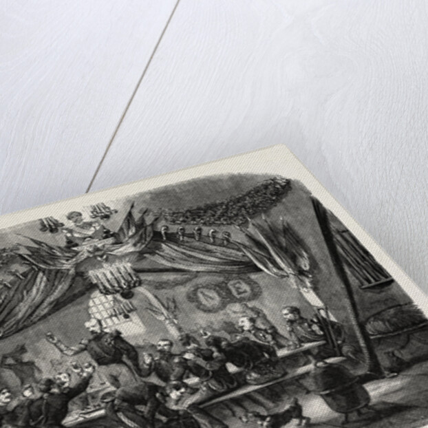 Celebrating the Feast of St. Barbara, Vincennes, 1855 by Anonymous