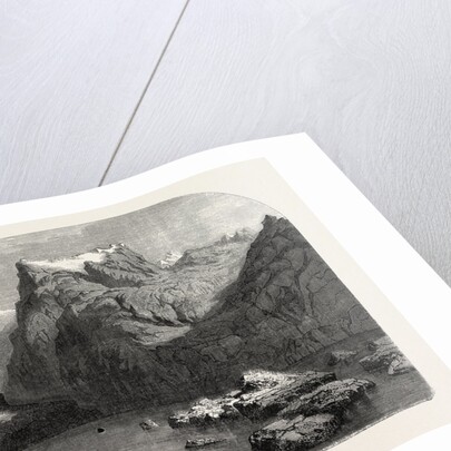 Swiss School. Lake Lucerne, Engraving 1855 by Anonymous