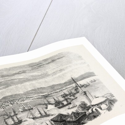 The French Fleet Passing the Bosphorus, Between Scutari and Constantinople (Istanbul), November 12, 1855 by Anonymous