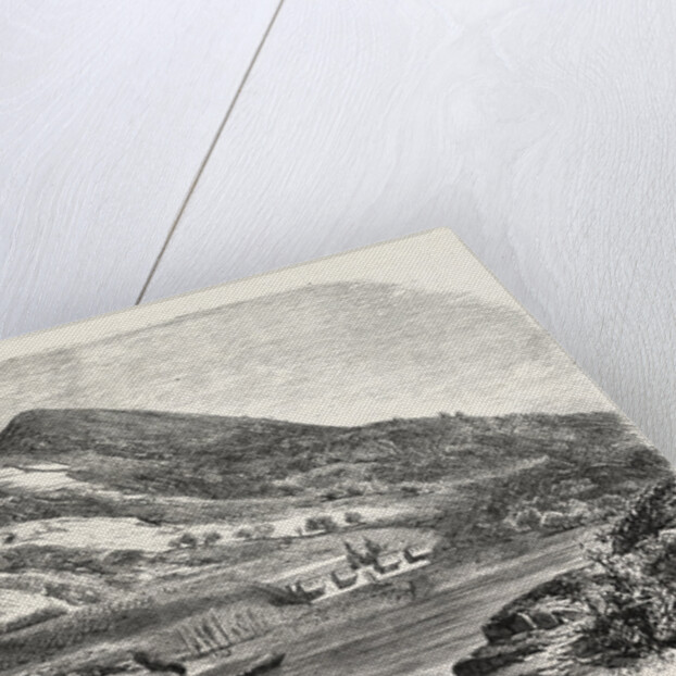 Camp of the Russian Prisoners on the Island of Prinkipo, 1855 by Anonymous