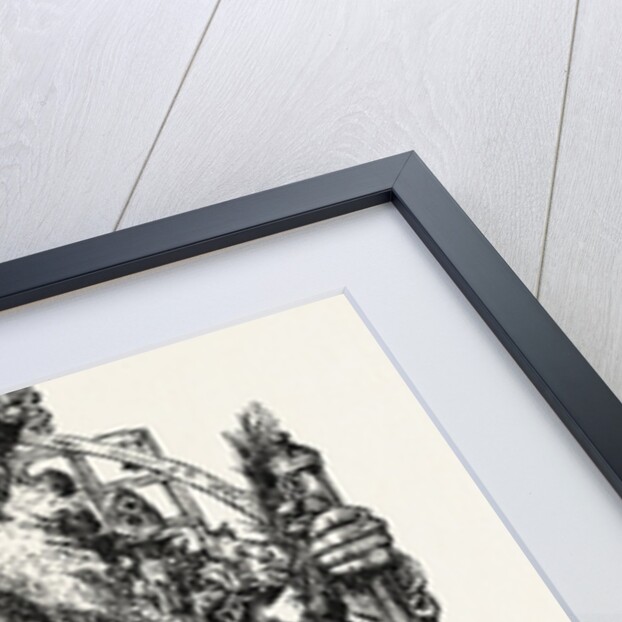 Indian Fakir Carrying a Large Circlet of Iron Around His Neck by Anonymous