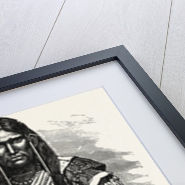 Warrior of Blood Indian Tribe by Anonymous