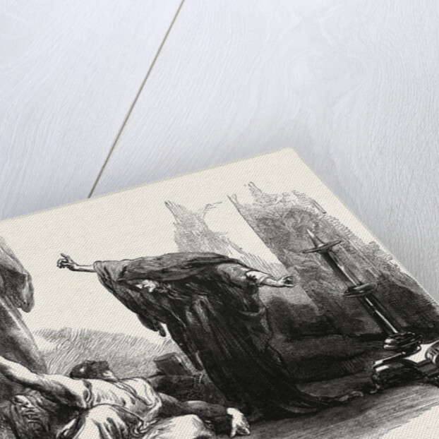 The Death of Front-De-Boeuf by Anonymous