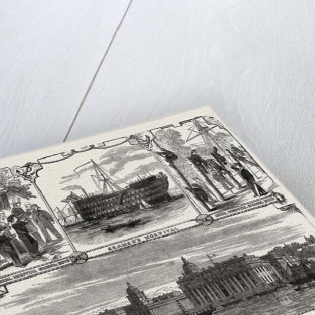 England's Refuge for the Defenders of Her Wooden Walls. Greenwich Hospital by Anonymous