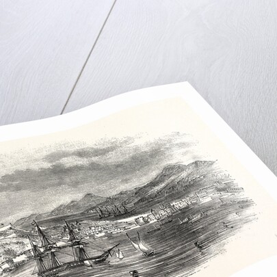 The Town and Harbour, of Ceuta, Morocco by Anonymous