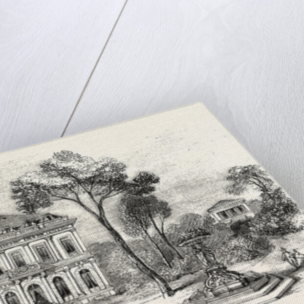 Rossini's Villa at Passy an Area of Paris, France by Anonymous