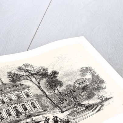 Rossini's Villa at Passy an Area of Paris, France by Anonymous