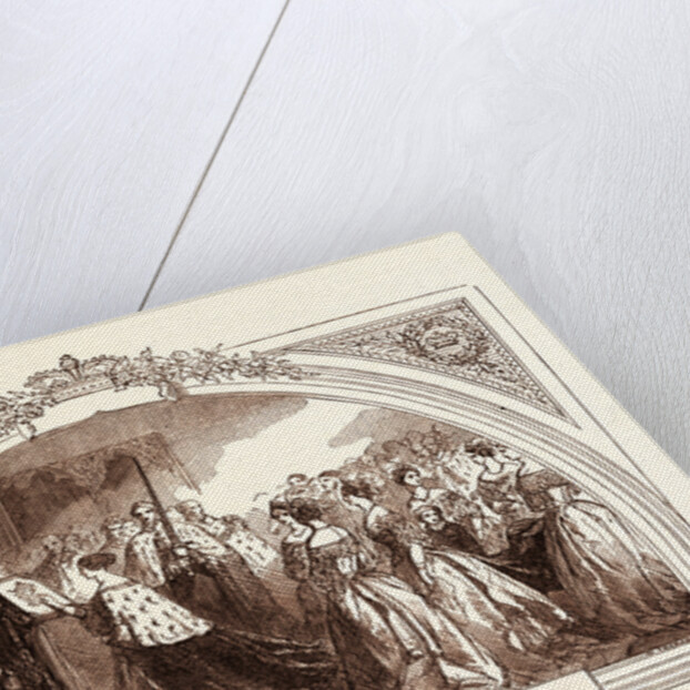 Coronation of Queen Victoria in Westminster Abbey, June 28, 1838, London by Anonymous