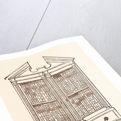 Bookcase G.F. Handel by Anonymous