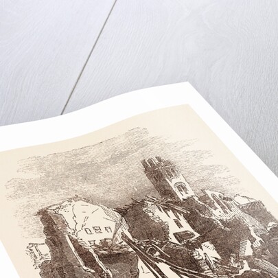 Ruins of a House, after the Earthquake, at Melfi by Anonymous