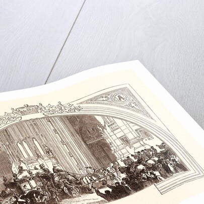 Opening of Parliament, February 3, 1852 by Anonymous