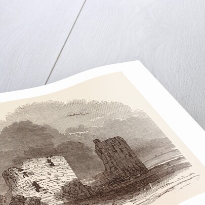 Remains of Flint Castle, Located in Flint, Flintshire by Anonymous