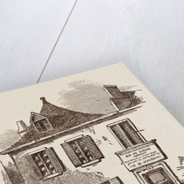 House at Pau in which Bernadotte Was Born, January 26, 1764. Pyrenees-Atlantiques, France by Anonymous