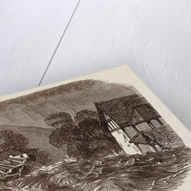 Great Flood at Brecon, South Wales, July 9, 1853 by Anonymous