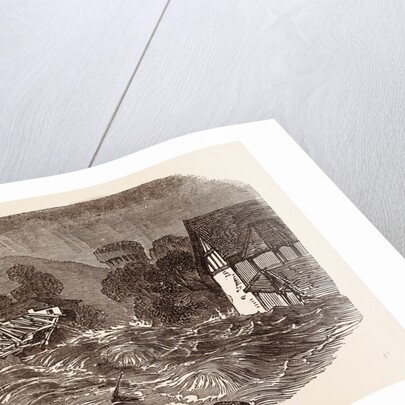 Great Flood at Brecon, South Wales, July 9, 1853 by Anonymous