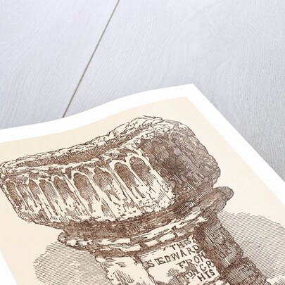 October 13th, St. Edward the Confessor's Day: The Confessor's Font, from Islip by Anonymous
