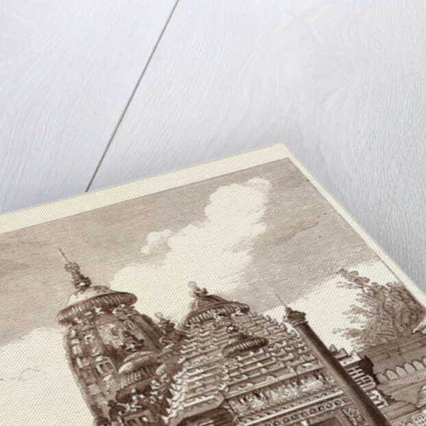 Juggernaut: The Entrance to the Temple. Jagannath Temple in Puri, Orissa, India by Anonymous