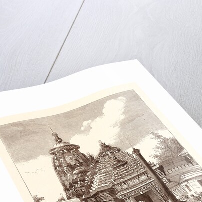 Juggernaut: The Entrance to the Temple. Jagannath Temple in Puri, Orissa, India by Anonymous